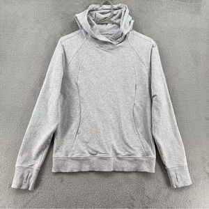 Lululemon Scuba Hoodie Women’s Size 4 Heathered Gray Pullover Sweatshirt